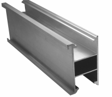 SZYNA MONTAŻOWA RYFLOWANA L3700 (30x50) SREBRNY - XPF_SM075C - CORAB