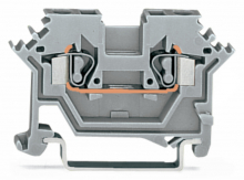 ZŁĄCZKA 2-PRZEWODOWA 2,5 MM2 SZARA. - 280-601 - WAGO