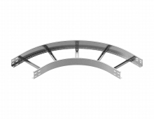 Łuk drabinki 90&deg; LDC400H80 N 2,00 mm - 496340 - BAKS