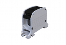 ZŁĄCZKA SZYNOWA GWINTOWA STB 50 AL/CU 87310 SIMBLOCK CZARNY - 81001007 - SIMET