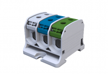 ZŁĄCZKA SZYNOWA GWINTOWA STB 50-3X AL/CU 87330 SIMBLOCK sza/nie/zie| - 81004020 - SIMET