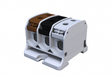 ZŁĄCZKA SZYNOWA GWINTOWA STB 50-3X AL/CU 87330 SIMBLOCK brą/cza/sza - 81004022 - SIMET