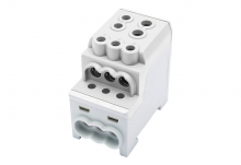 BLOK ROZDZIELCZY DYSTRYBUCYJNY SDB 200 AL/CU 80030 SIMBLOCK SZARY - 81602002 - SIMET