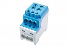 BLOK ROZDZIELCZY DYSTRYBUCYJNY SDB 200 AL/CU 80030 SIMBLOCK NIEBIESKI - 81602003 - SIMET