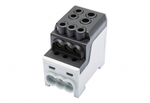 BLOK ROZDZIELCZY DYSTRYBUCYJNY SDB 200 AL/CU 80030 SIMBLOCK CZARNY - 81602007 - SIMET