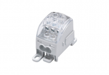 BLOK ROZDZIELCZY DYSTRYBUCYJNY SDB 160 AL/CU 82040 SIMBLOCK SZARY - 81653002 - SIMET