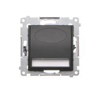 Oprawa oświetleniowa LED, 230 V AC, 1.1 W, białe zimne 5900 K; czarny - DOSA.01/49 - KONTAKT SIMON