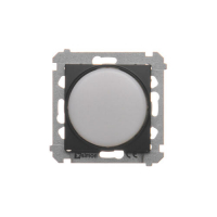 Sygnalizator świetlny LED &ndash; światło białe (moduł) 230V~; czarny - DSS1.01/49 - KONTAKT SIMON