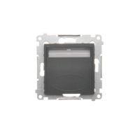 Oprawa oświetleniowa LED, 14 V DC, 0.56 W, białe zimne 5900 K; czarny !Wymagany zasilacz 14V - DOS14A.01/49 - KONTAKT SIMON