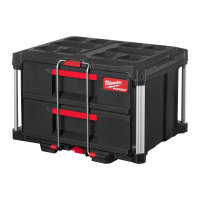 SKRZYNIA NARZĘDZIOWA Z DWIEMA SZUFLADAMI MILWAUKEE PACKOUT 2 DRAWER TOOL BOX - 4932472129 - MILWAUKEE