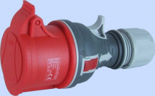 GNIAZDO PRZENOŚNE PROSTE GPP 32A 3P+Z 400V - 921876 - ELEKTROMET DZIERŻONIÓW