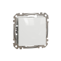 ŁĄCZNIK KRZYŻOWY POJEDYNCZY 10AX 250V BIAŁY SEDNA DESIGN - SDD111107 - SCHNEIDER ELECTRIC