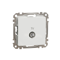 GNIAZDO ANTENOWE TV KOŃCOWE 4DB BIAŁY SEDNA DESIGN - SDD111471 - SCHNEIDER ELECTRIC