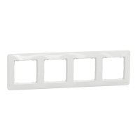 RAMKA POCZWÓRNA BIAŁY SEDNA DESIGN - SDD311804 - SCHNEIDER ELECTRIC