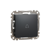 PRZYCISK DZWONEK CZARNY ANTRACYT SEDNA DESIGN - SDD114131 - SCHNEIDER ELECTRIC