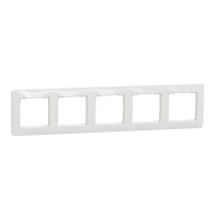 RAMKA PIĘCIOKROTNA BIAŁY SEDNA DESIGN - SDD311805 - SCHNEIDER ELECTRIC