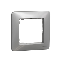 Ramka 1-krotna, srebrne aluminium Sedna Design - SDD313801 - SCHNEIDER ELECTRIC
