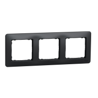 RAMKA POTRÓJNA CZARNY ANTRACYT SEDNA DESIGN - SDD314803 - SCHNEIDER ELECTRIC