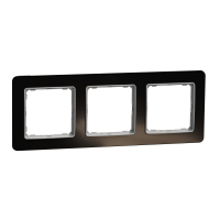 RAMKA POTRÓJNA SZKŁO KOLOR CZARNY SEDNA ELEMENTS - SDD361803 - SCHNEIDER ELECTRIC