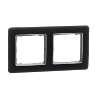 Ramka 2-krotna, szkło przydymione Sedna Elements - SDD362802 - SCHNEIDER ELECTRIC