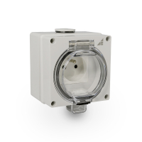 GNIAZDO HERMETYCZNE 2P+Z GHN IP66 AQUA66 - 55.66 - ELEKTROPLAST OPATÓWEK