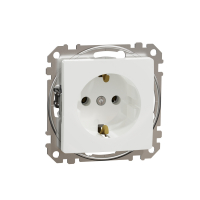 Sedna Design, Gniazdo schuko, białe - SDD111025 - SCHNEIDER ELECTRIC