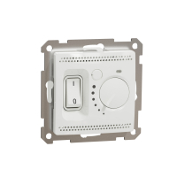 Sedna Design, Regulator temperatury z wbudowanym czujnikiem, biały - SDD111506 - SCHNEIDER ELECTRIC