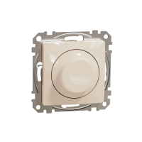 Sedna Design, Ściemniacz LED obrotowy RC/RL, beżowy - SDD112502 - SCHNEIDER ELECTRIC