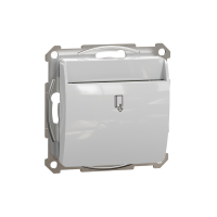 Sedna Design, Łącznik hotelowy elektroniczny, srebrne aluminium - SDD113121E - SCHNEIDER ELECTRIC