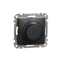 Sedna Design, Ściemniacz LED obrotowy RC/RL, czarny antracyt - SDD114502 - SCHNEIDER ELECTRIC