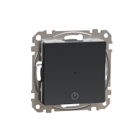 Sedna Design, Łącznik czasowy, czarny antracyt - SDD114508 - SCHNEIDER ELECTRIC