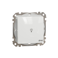 Sedna Design, Przycisk "światło" IP44, biały - SDD211132 - SCHNEIDER ELECTRIC