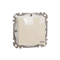 Sedna Design, Łącznik 1-biegunowy IP44, beżowy - SDD212101 - SCHNEIDER ELECTRIC
