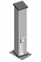 Słupek instalacyjny SPI250 1,00 mm - 911011 - BAKS