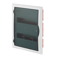 ROZDZIELNIA RP 2/24 (N+PE) IP 40 DRZWI TRANSPARENTNE DYMNE ECONOMIC BOX - 2515-01 - ELEKTRO-PLAST NASIELSK