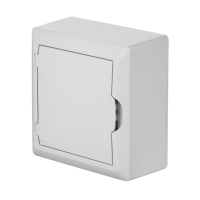 ROZDZIELNIA RN 1/6 (N+PE) IP 40 DRZWI BIAŁE ECONOMIC BOX - 2501-00 - ELEKTRO-PLAST NASIELSK
