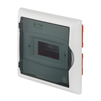 ROZDZIELNIA RP 1/6 (N+PE) L P 40 DRZWI TRANSPARENTNE DYMNE ECONOMIC BOX - 2511-01 - ELEKTRO-PLAST NASIELSK