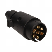 WTYCZKA PRZYCZEPY SAMOCHODOWEJ, PLASTIKOWA 7 PINÓW, 12/24V. - OR-AE-1384 - ORNO