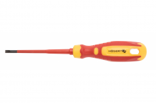 ŚRUBOKRĘT PŁASKI 4X100 MM, 1000 V, STAL CRMO - HT1S961 - HOGERT
