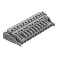 Gniazdo MCS-MIDI Classic 12-biegunowe szare raster 5mm - 231-112/037-000 - WAGO