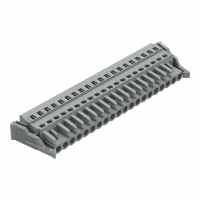 Gniazdo MCS-MIDI Classic 20-biegunowe szare raster 5mm - 231-120/037-000 - WAGO