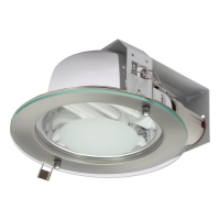 OPRAWA DOWNLIGHT P/T 2XMAX.20W E27 Z SZYBĄ IP20 SHIRO DLO-220-SC - 18290 - KANLUX