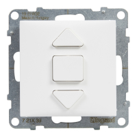 ŁĄCZNIK ROLET 3 POZYCYJNY 6 AX 250V ZACISKI AUTOMATYCZNE BIAŁY SUNO - 721139 - LEGRAND