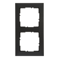 RAMKA - 2X WZORZYSTA CZERŃ  SUNO - 721572 - LEGRAND