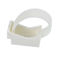 UCHWYT PASKOWY UP-30 14-30X80MM BIAŁY /100SZT/ - 12.2 - ELEKTROPLAST OPATÓWEK