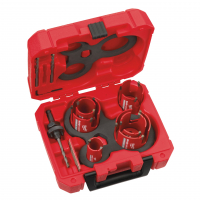 ZESTAW OTWORNIC MILWAUKEE Z WĘGLIKIEM WOLFRAMU BIG HAWG 10 SZT. - 4932464939 - MILWAUKEE