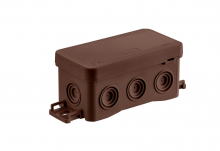 PUSZKA NATYNK 45X40X85 NS8 BEZHALOGENOWA IP54 UV BRĄZOWY FASTBOX&HOOK - 35357115 - SIMET