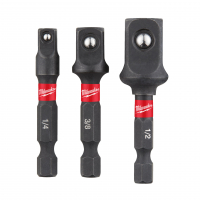 ZESTAW ADAPTERÓW DO NASADEK UDAROWYCH MILWAUKEE 3 szt. - 4932479228 - MILWAUKEE