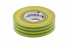 Taśma izolacyjna 0.13x19mm x 20m, żółto zielona - HT1P286 - HOGERT