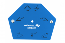 Magnetyczny kątownik spawalniczy heksagonalny - HT3B656 - HOGERT